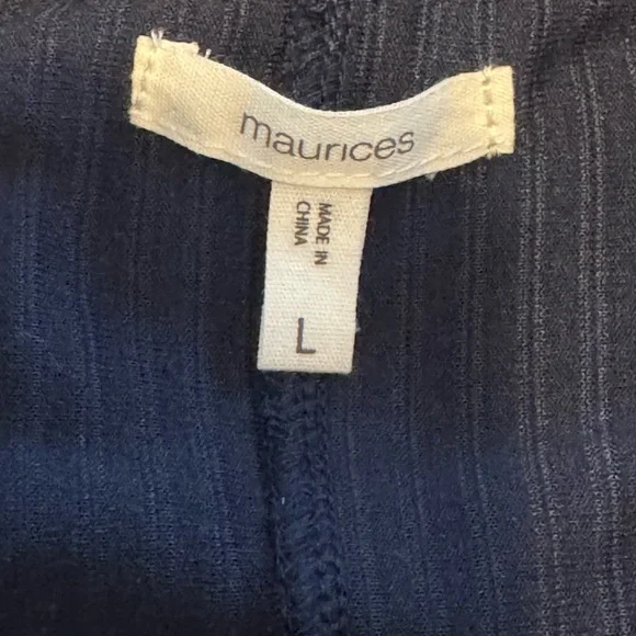 Maurices Navy Stretch Corded-Inspired Blazer - Picture 5 of 6